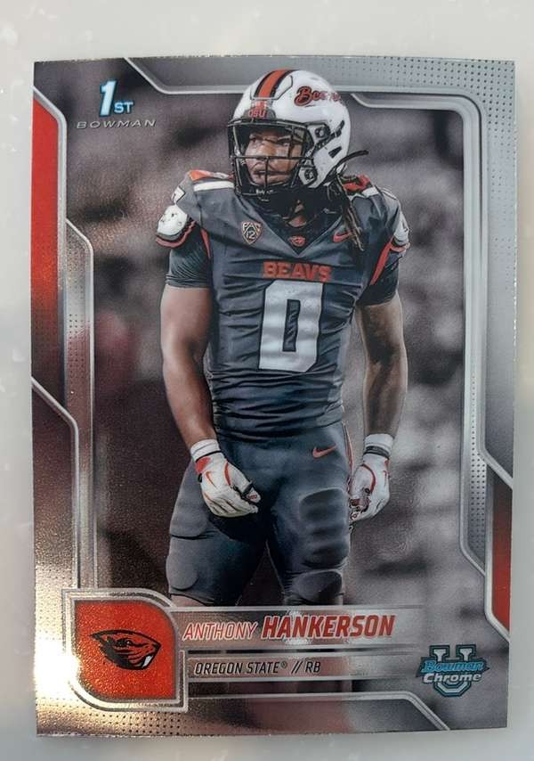 2025 Bowman University Chrome #21 Anthony Hankerson