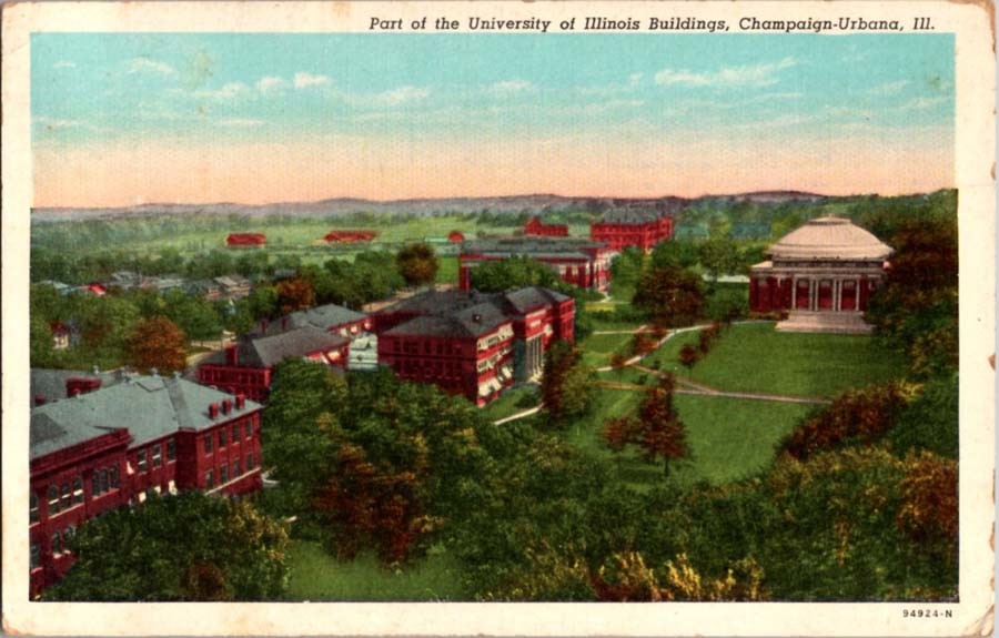 Urbana Illinois IL : SCHOOL SCENE m/14 BA5062