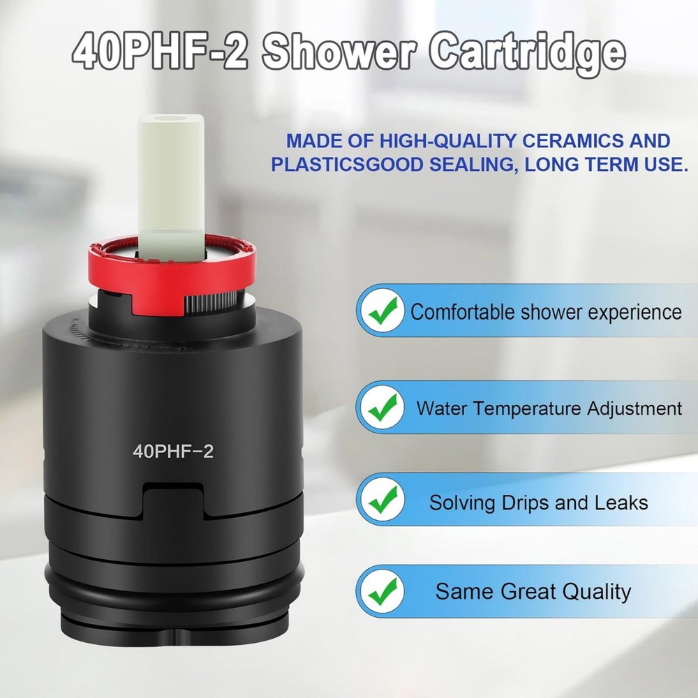 OEM 40PHF-2 40mm Shower Cartridge replacement For Tuscany, For Aquasource