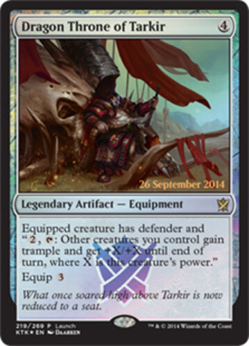 Pre-Release Promos - Dragon Throne of Tarkir - Foil - Launch Promo