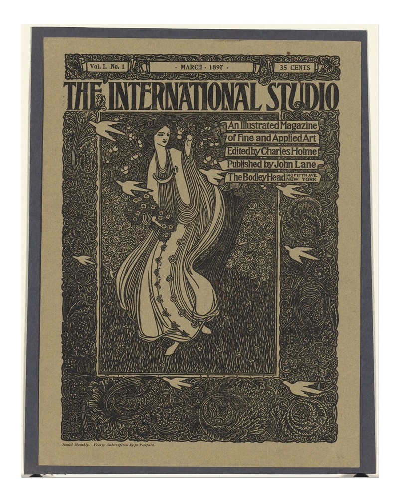 Elegant Art Nouveau Wall Art Poster - Vintage Design Premium Quality