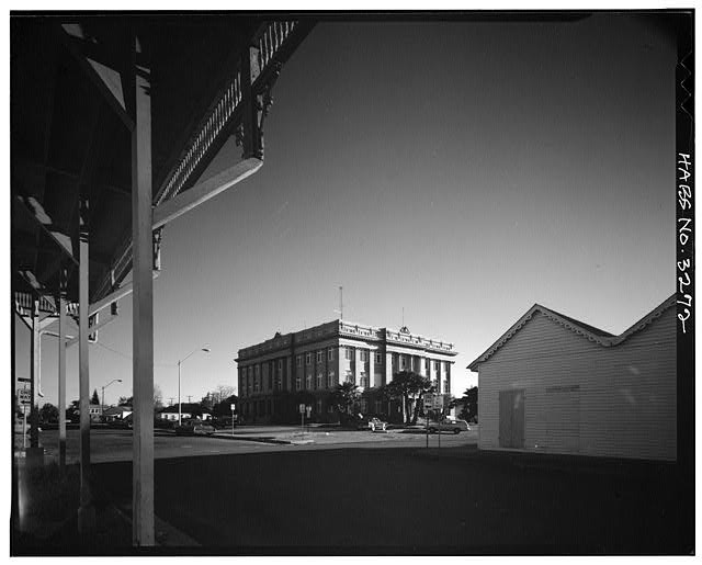 Historic American Buildings Survey 1900s Downtown Building Street View