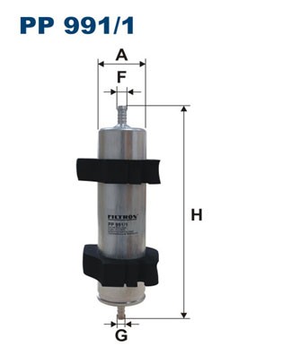 PP 991/1 FILTRON fuel filter for Audi