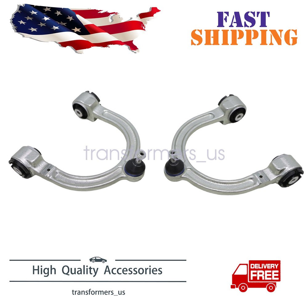 2*  Front Upper Control Arm w/Ball Joint For Mercedes-Benz E320 E350 E500 E550
