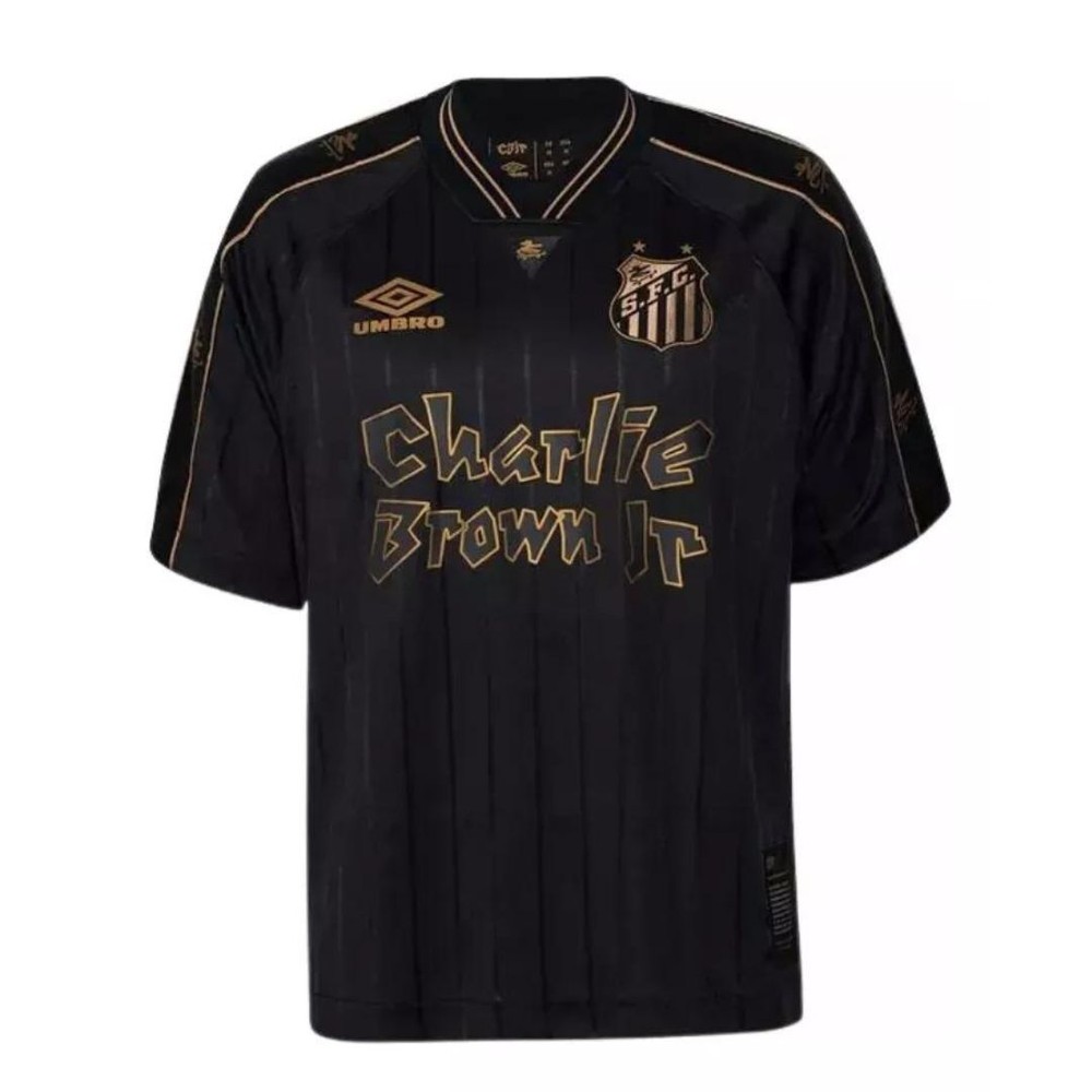Umbro Santos FC Charlie Brown Jr Jersey Small S Soccer Shirt Sports Apparel