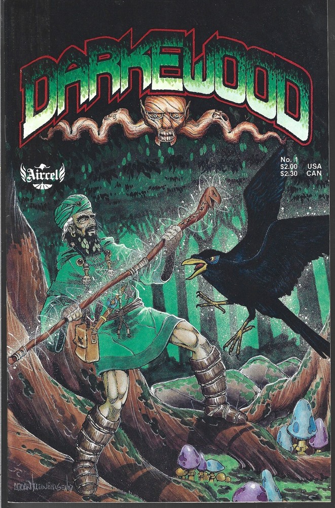 Darkewood #1 (Vf) Copper Age Aircel Comics, $3.95 Flat Rate Shipping In Store