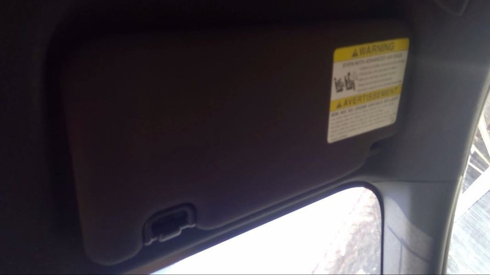 Illuminated Passenger Sun Visor No Pre-crash Fits 15-18 WRX 4566133