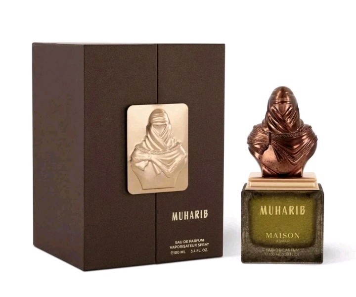 Maison Asrar Muharib Eau de Parfum Spray 3.38 fl oz Lemon Bergamot Cinnamon
