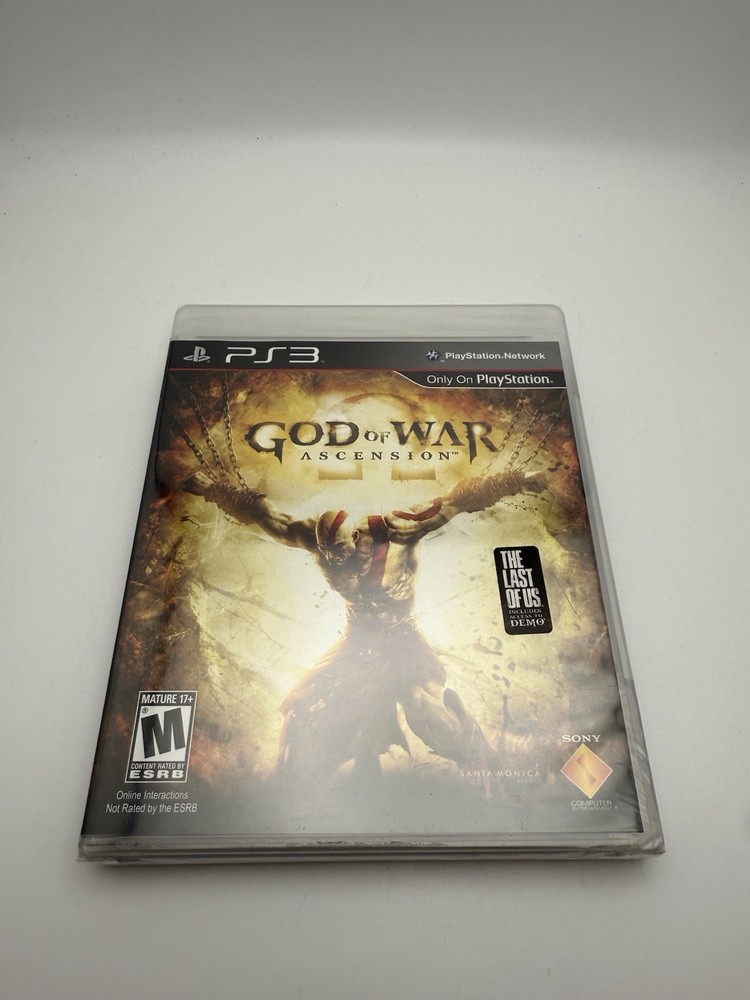God of War Ascension PS3 (Sony PlayStation 3) Brand New Sealed