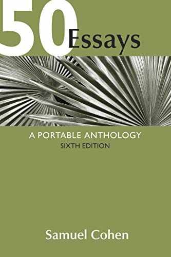 50 Essays: A Portable Anthology - Paperback, by Cohen Samuel - Acceptable n