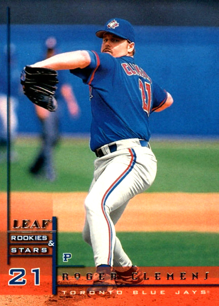 1998 Leaf Rookies and Stars #40 Roger Clemens Toronto Blue Jays