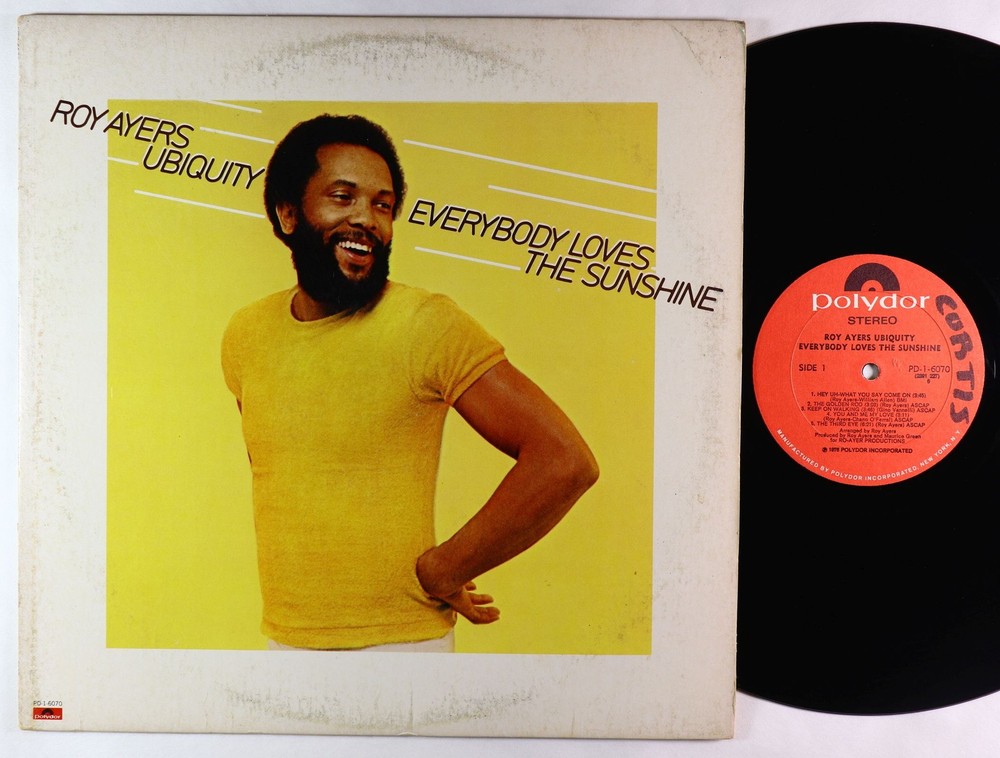 Roy Ayers Ubiquity - Everybody Loves The Sunshine LP - Polydor OG Press VG+