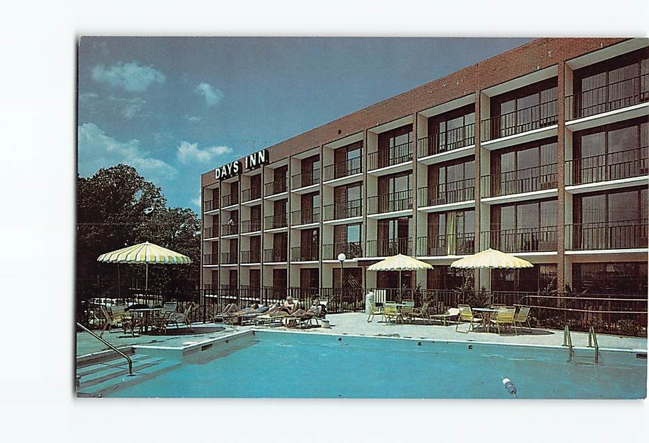 Postcard Days Inn Lynchburg River Ridge Virginia USA North America