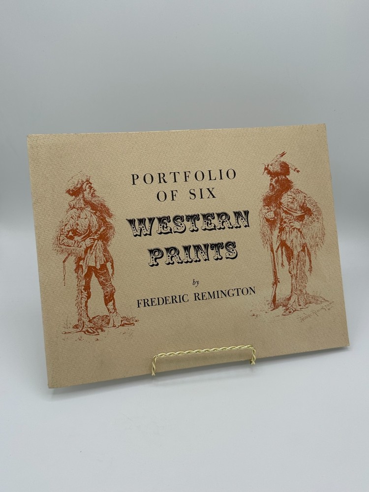 Frederic Remington Portfolio of Six Western Prints