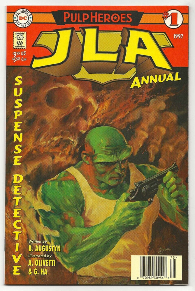 DC Comics JLA ANNUAL #1 first printing Pulp Heroes