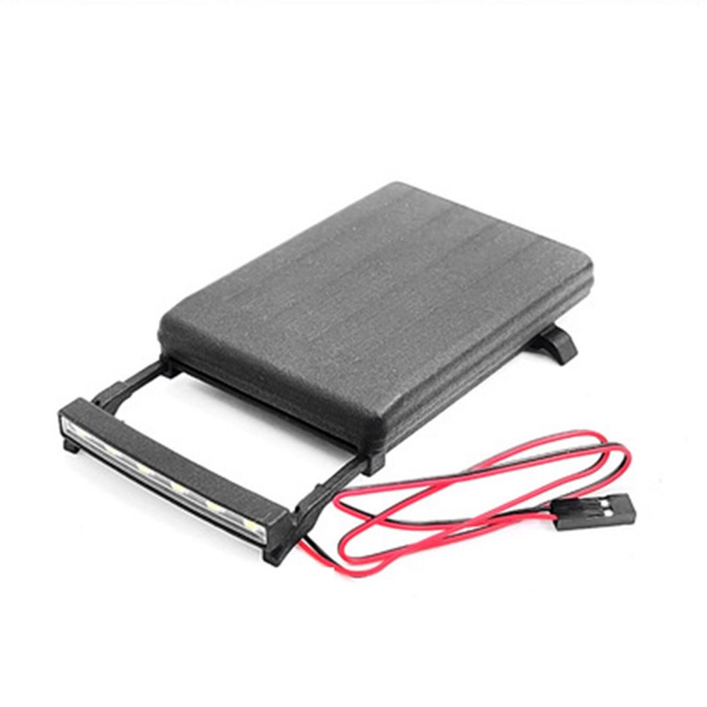 Roof Luggage Rack with Lights Accessories For AXIAL SCX-24 BRONCO Model Car