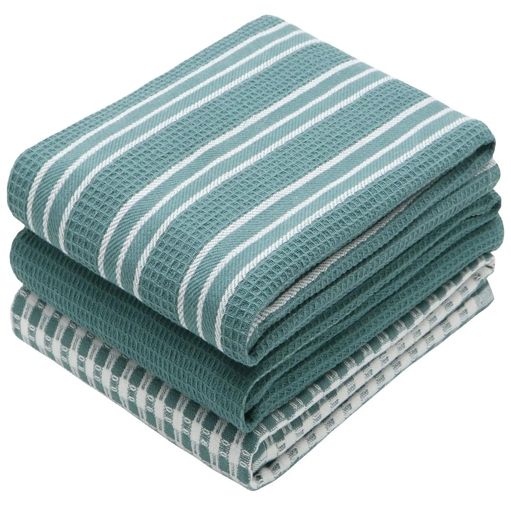 Ultra-Soft Cotton Kitchen Dish Cloths - Quick-Drying & Super Absorbent Towels  
