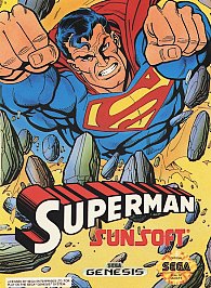 Superman (Sega Genesis, 1992) Cartridge Only Authentic TESTED & Working!