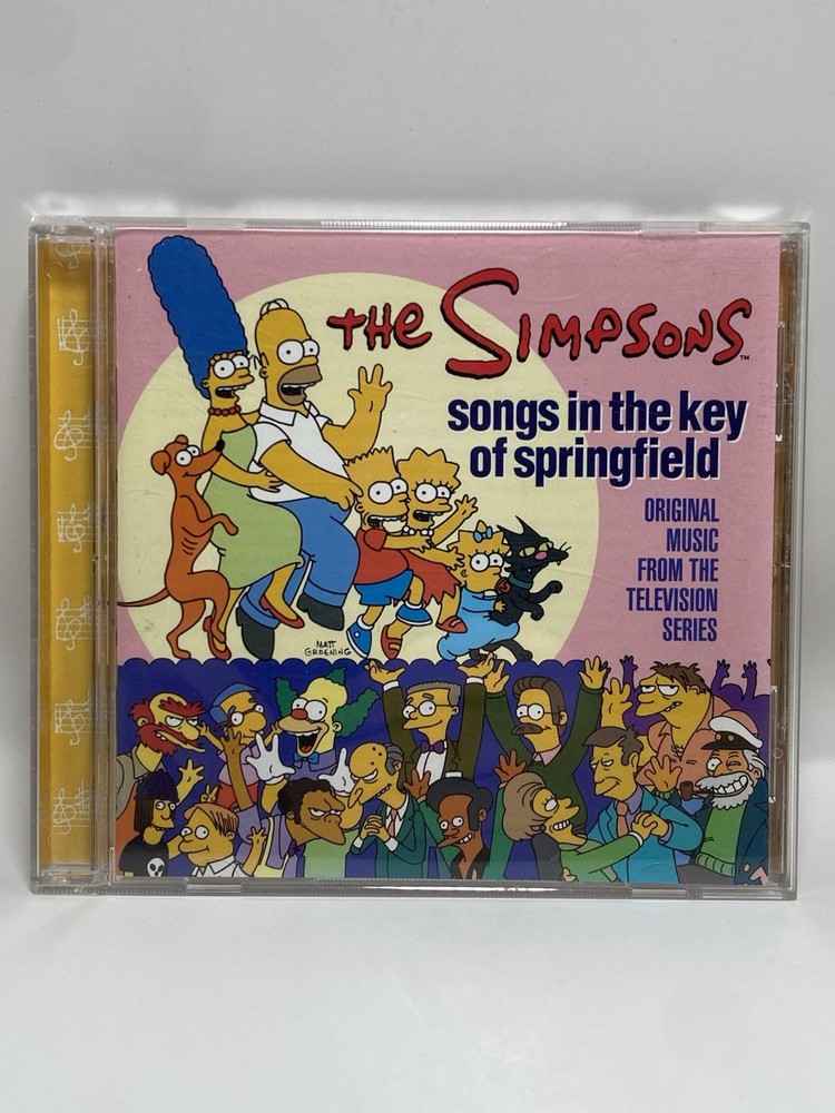 The Simpsons Songs In The Key Of Springfield - Music CD
