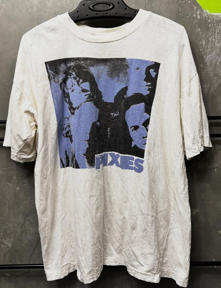Vintage 90s The Pixies T-Shirt Rare EU Print Alternative Rock Band Tee XL