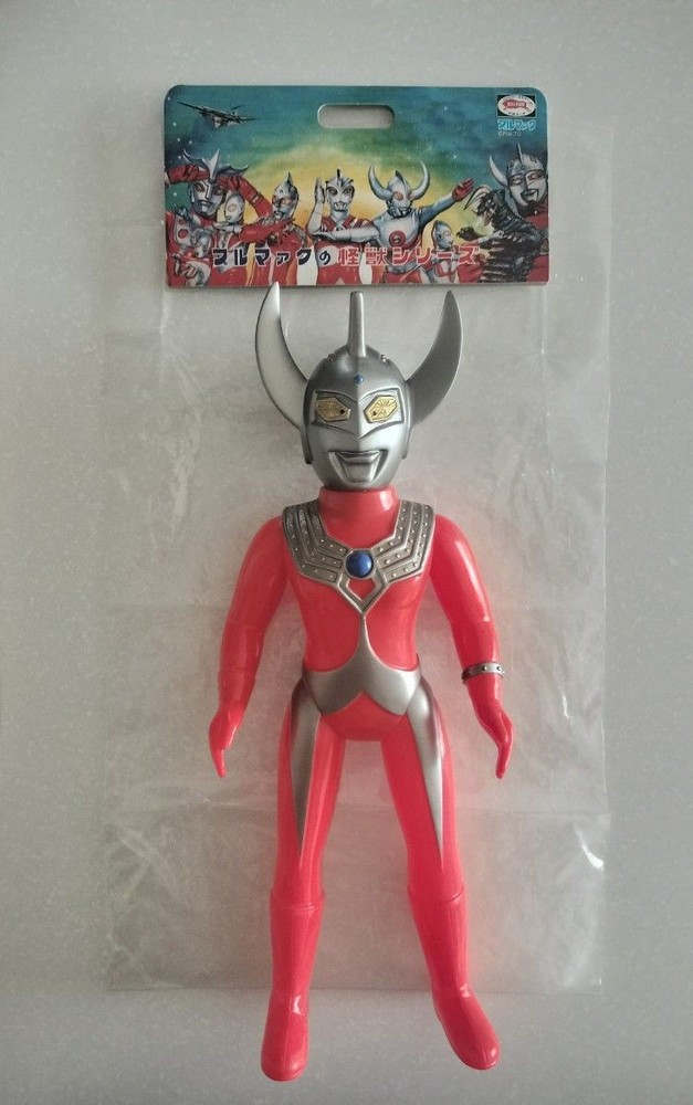 Bullmark Large Ultraman Taro Gunmetal Soft Vinyl From Japan