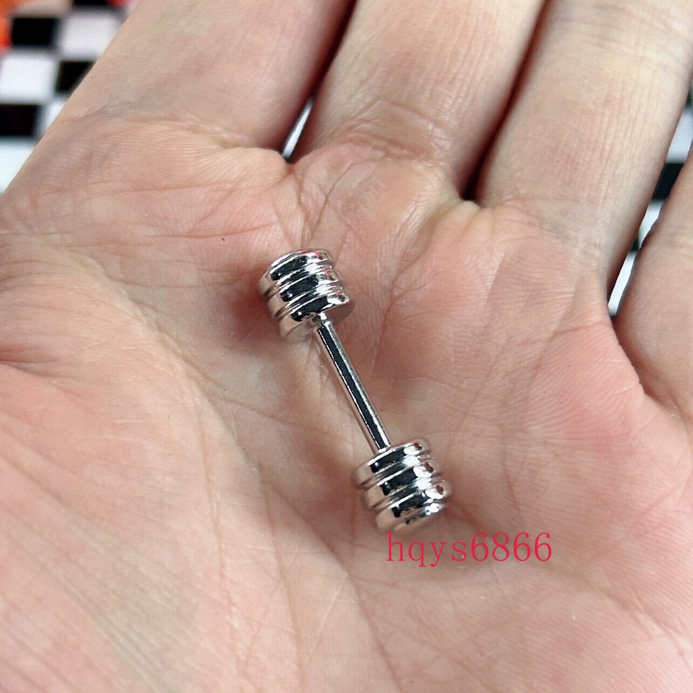 2pcs Custom Gym Exercise Equipment 1/12 Metal Dumbbells Fr 6