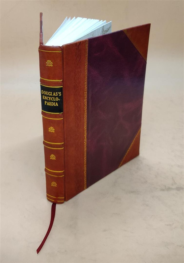 Douglas Encyclopedia Standard Reference Book Leather Bound Edition