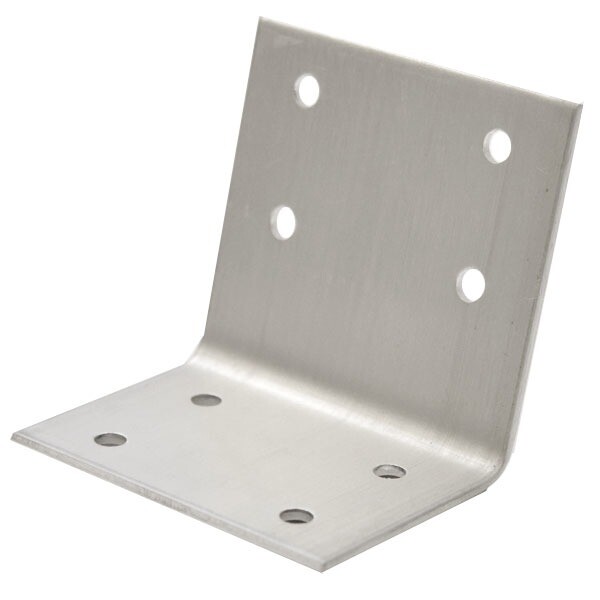 Larson Boat Bracket 4219-0638 | 2 3/8 x 2 1/2 Inch Brushed Aluminum