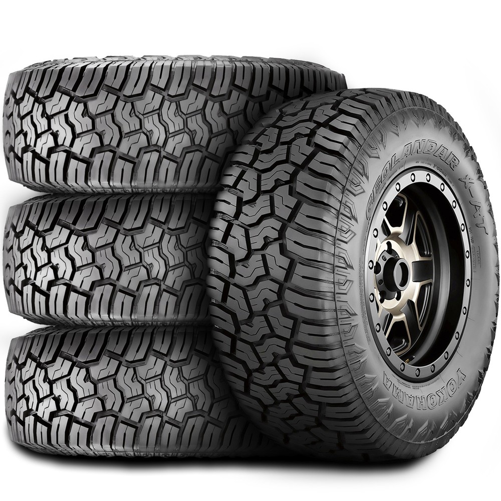 4 Tires Yokohama Geolandar X-AT LT 255/60R18 Load E 10 Ply AT A/T All Terrain