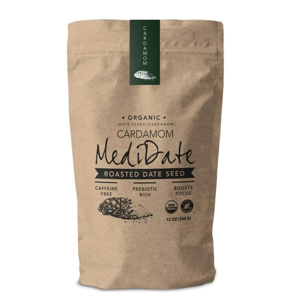 Alternative W/Roasted Date Seeds, Cardamom, Caffeine & Acid-Free Coffee Subst...