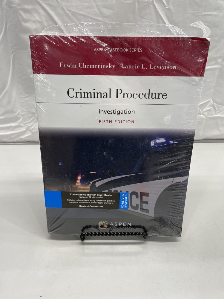 Criminal Procedure Investigation 5th Edition Erwin Chemerinsky Paperback Aspen