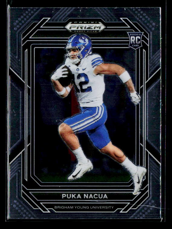 2023 Panini Prizm Draft Picks #197 Puka Nacua BYU Cougars