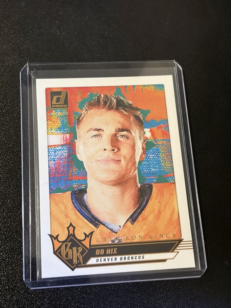 2024 Panini Donruss - Rookie Gridiron Kings Bo Nix #6 (RC)