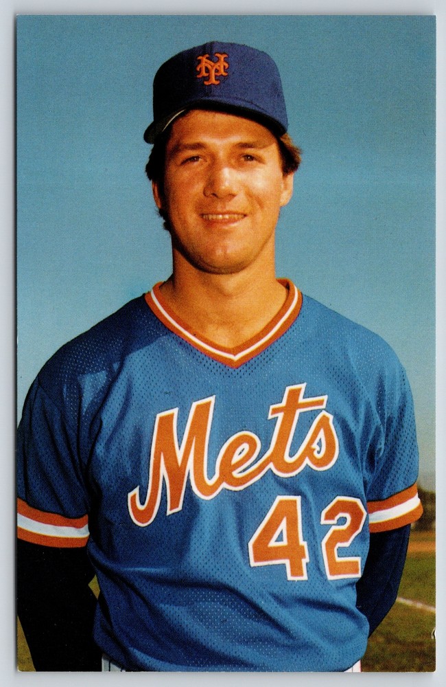 Sports~Pitcher Roger McDowell Of The New York Mets Baseball Team~Vintage PC