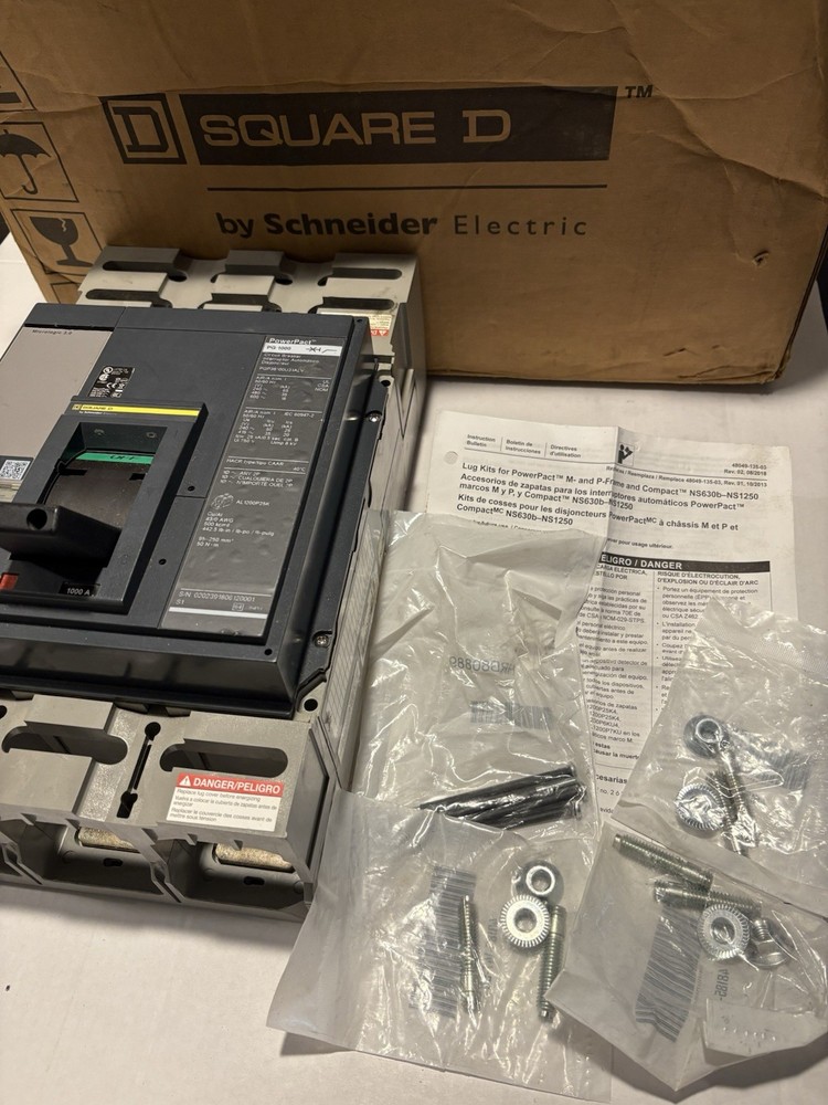 SQUARE D PGP36100U31ALV 1000 amp  CIRCUIT BREAKER