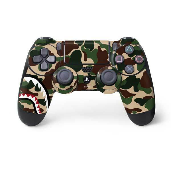 Camouflage PS4 Controller Skin - Shark Teeth Street Camo