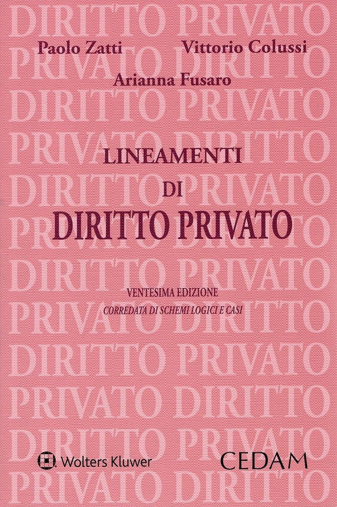 Zatti Lineamenti di diritto privato (Paperback)
