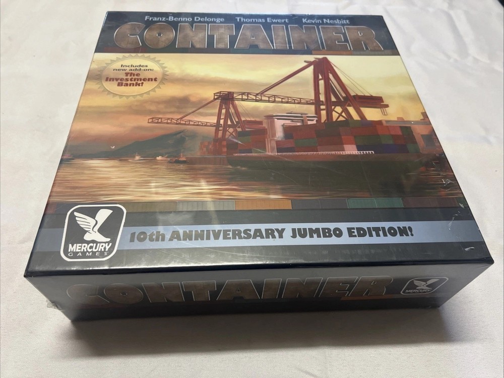 Mercury Games 10th Anniversary Jumbo Edition Container - 2018 - Sealed