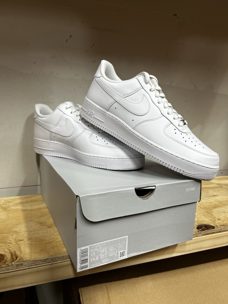Size 13 - Nike Air Force 1 '07 Low Triple White