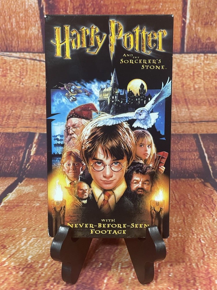 Harry Potter and the Sorcerers Stone VHS 2002 Radcliffe Grint Watson