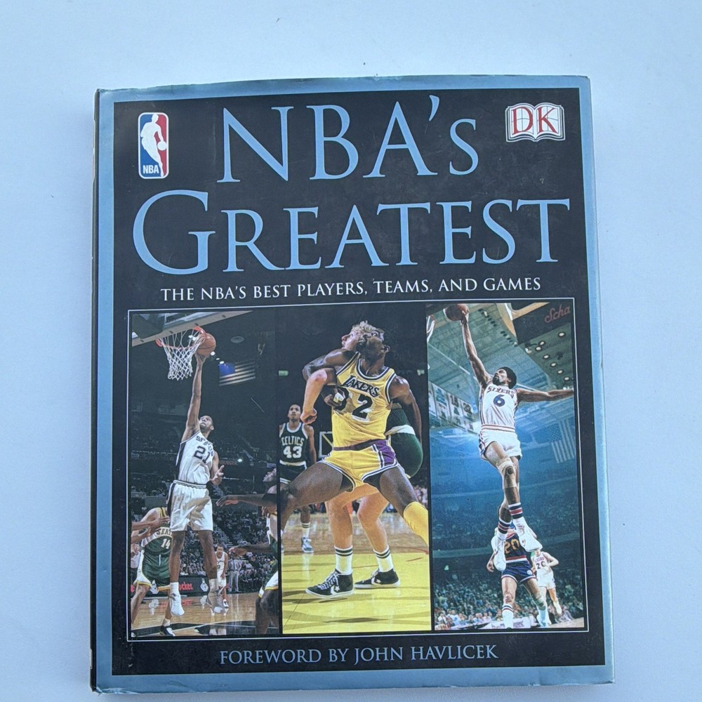 Dorling Kindersley NBA's Greatest John Hareas Hardcover 2003 NBA Basketball