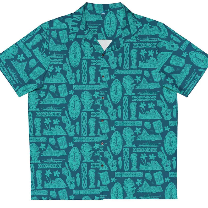 Polynesian Resort Hawaii Shirt Men Women Aloha Beach Vacation S