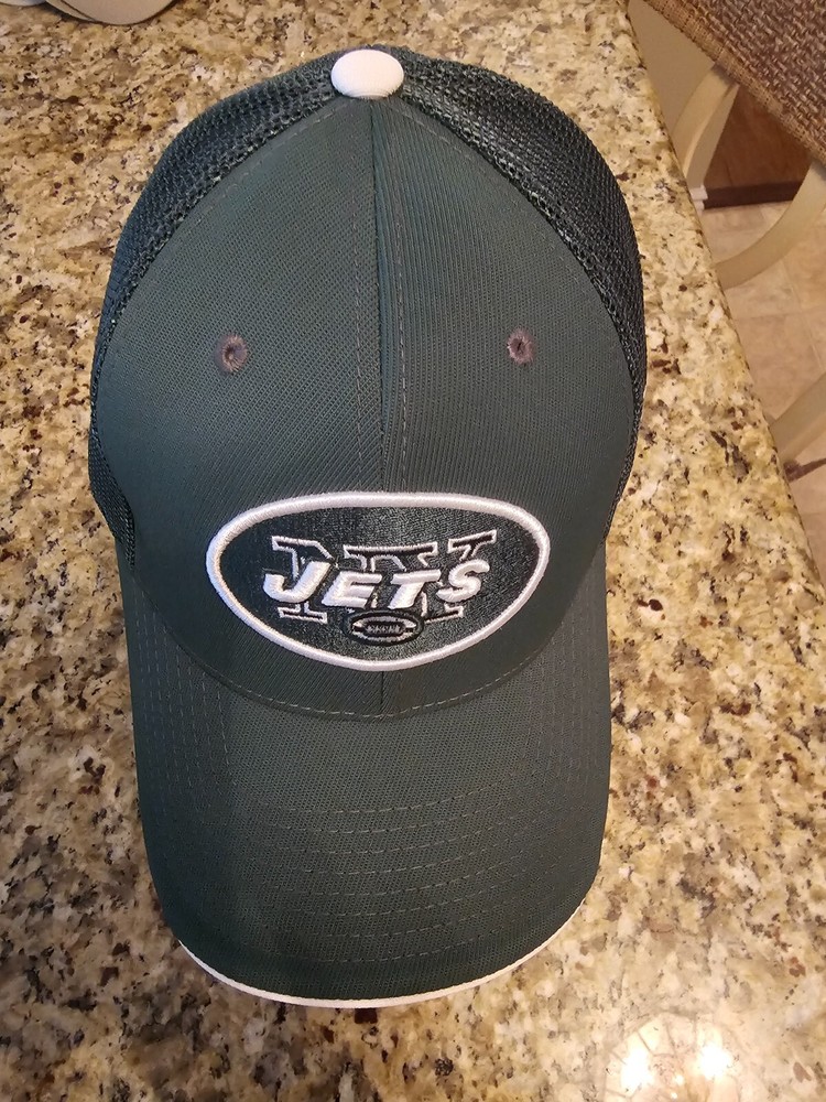 New York Jets Retro Reebok Embroidered Snapback Hat Vintage NFL