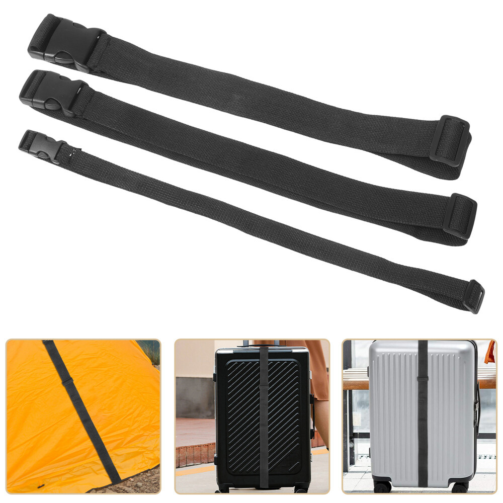 3 Pcs Belt Extender Ratchet Fanny Luggage Straps Tsa Approved Miss Travel