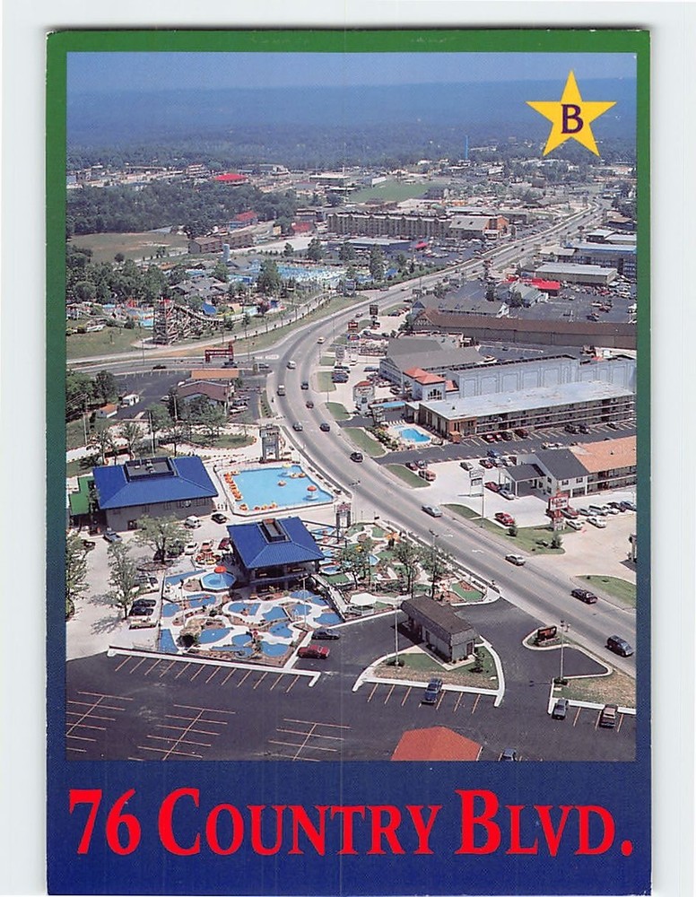 Postcard 76 Country Boulevard Branson Missouri USA