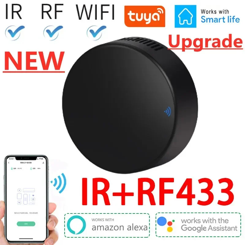 Smart RF 433 IR Remote Control Tuya WiFi Smart Home Infrared Controller