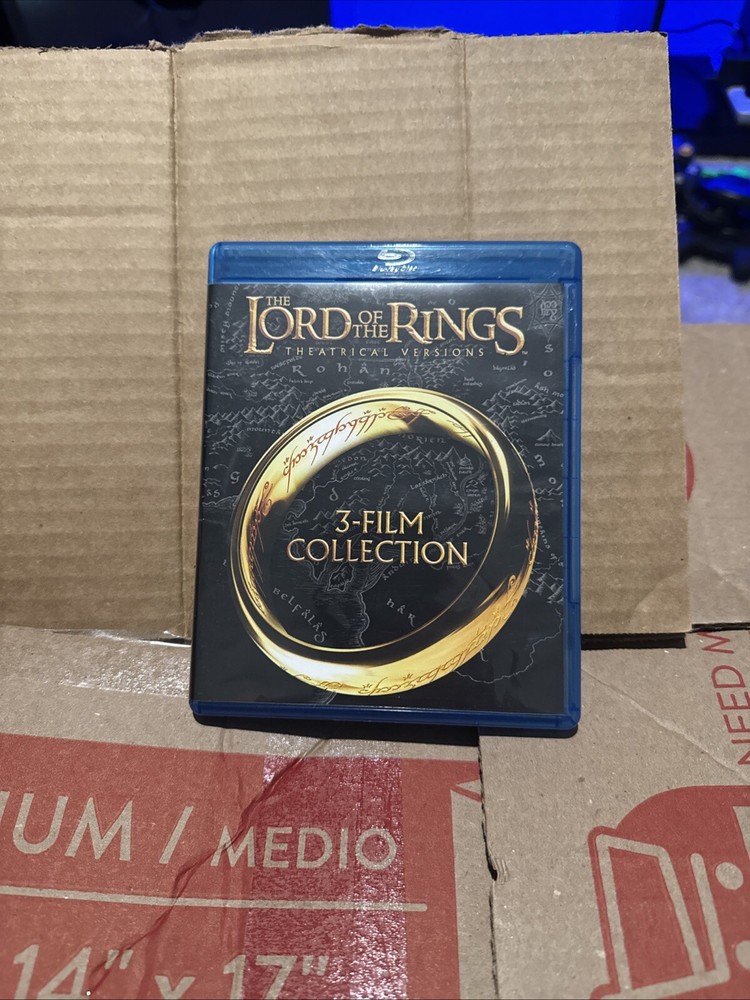 The Lord of the Rings: The Motion Picture Trilogy (Blu-ray Disc, 2014, 3-Discs)