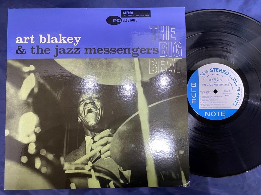 MINT! ART BLAKEY THE BIG BEAT BLUE NOTE BNJ 71052 STEREO JAPAN Vinyl LP