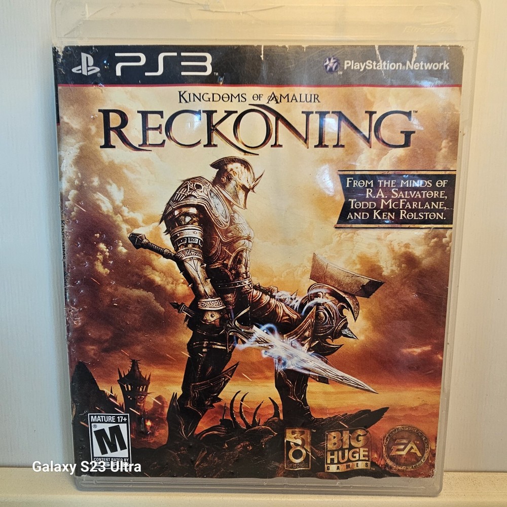 Kingdoms of Amalur: RECKONING (Sony PlayStation 3, 2012) Tested/WORKS