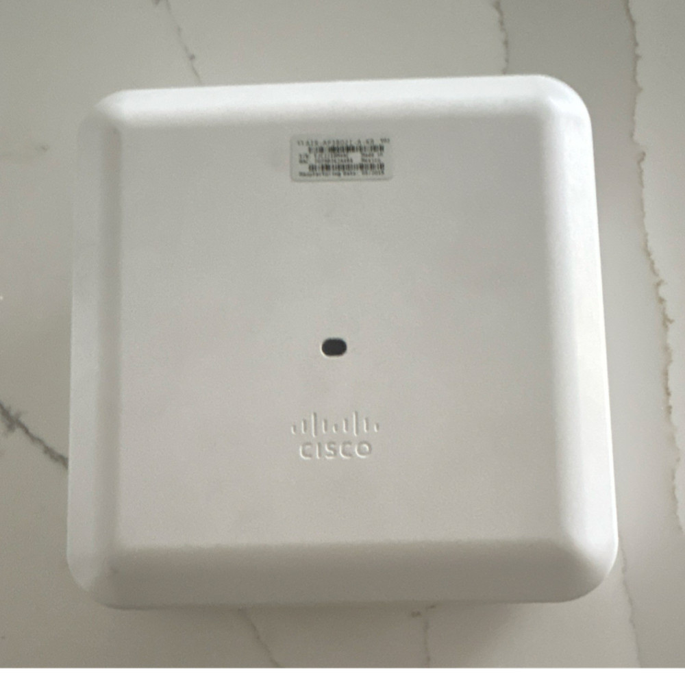 Cisco AIR-AP3802i-A-K9 Wireless Access Point Wi-Fi 802.11ac White